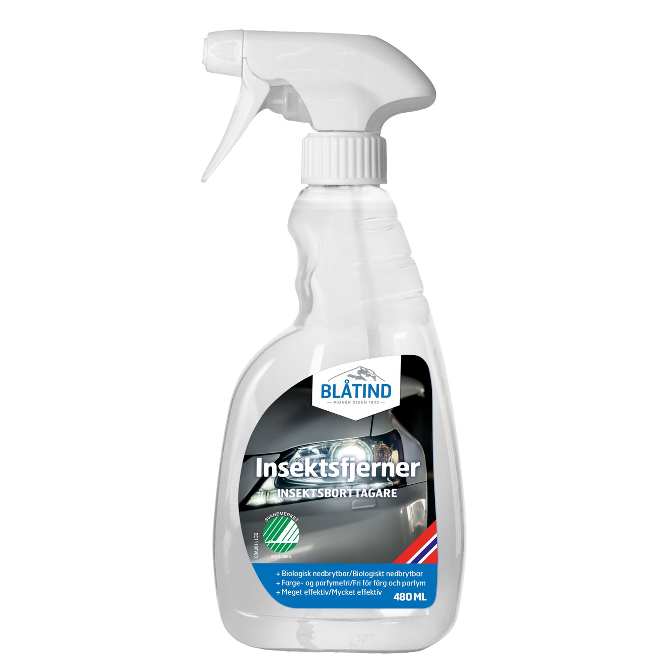 BLÅTIND INSEKTSFJERNER 480ML BLÅTIND INSEKTSFJERNER 480ML