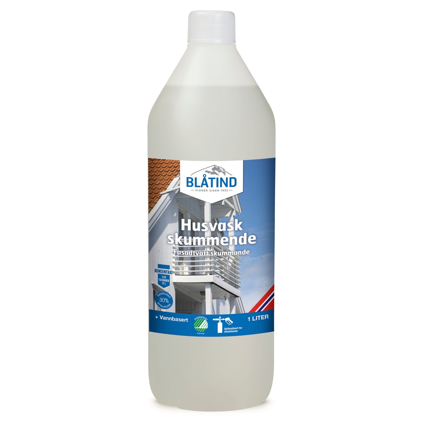 BLÅTIND HUSVASK SKUMMENDE 1L
