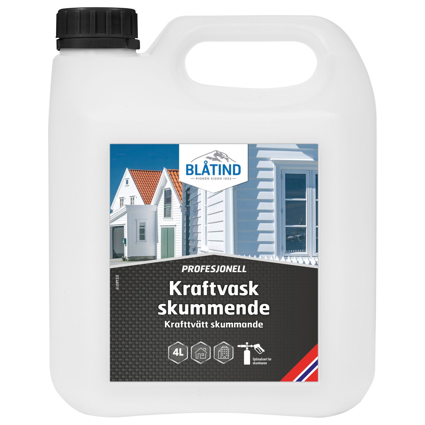 BLÅTIND KRAFTVASK SKUMMENDE 4L BLÅTIND KRAFTVASK SKUMMENDE 4L