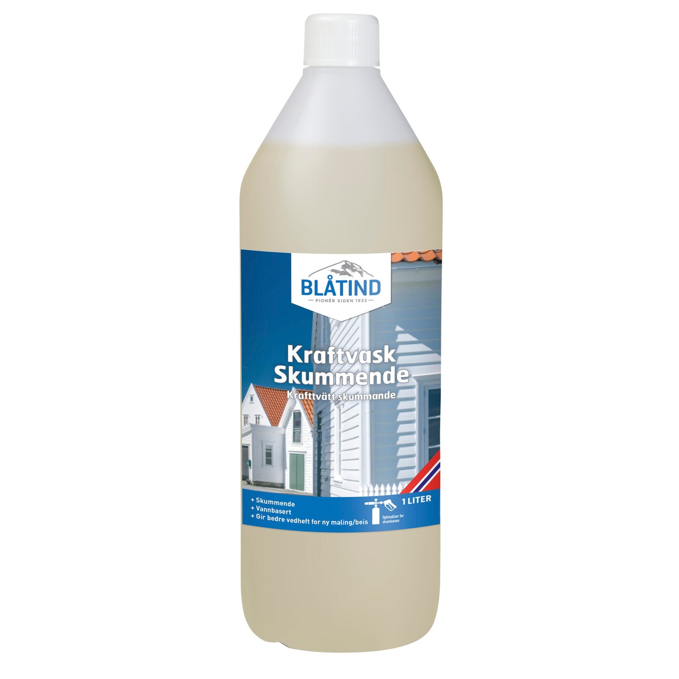 BLÅTIND KRAFTVASK SKUMMENDE 1L