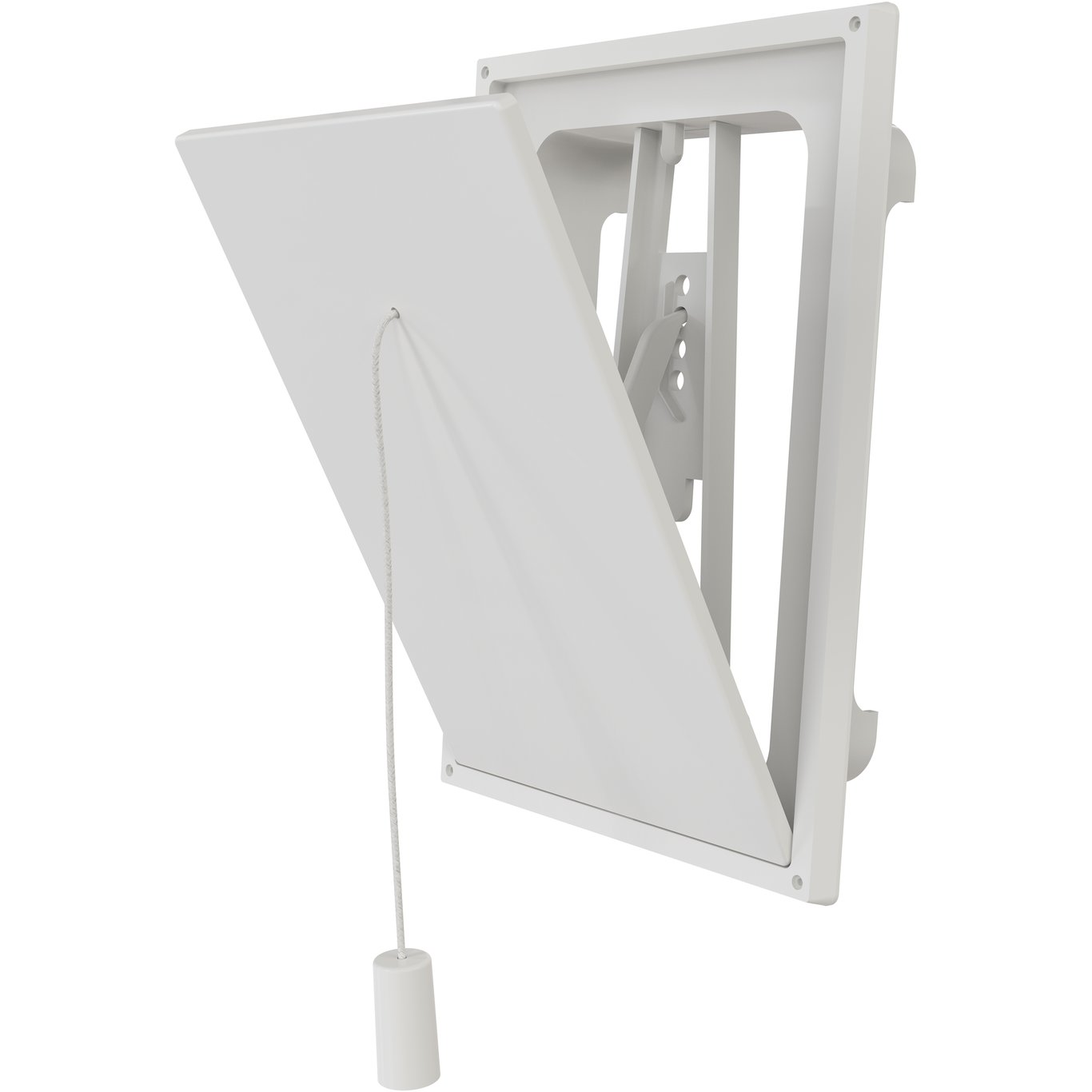 FLEXIT KLAFFVENTIL HVIT 4X6 FLEXIT KLAFFVENTIL HVIT 4X6