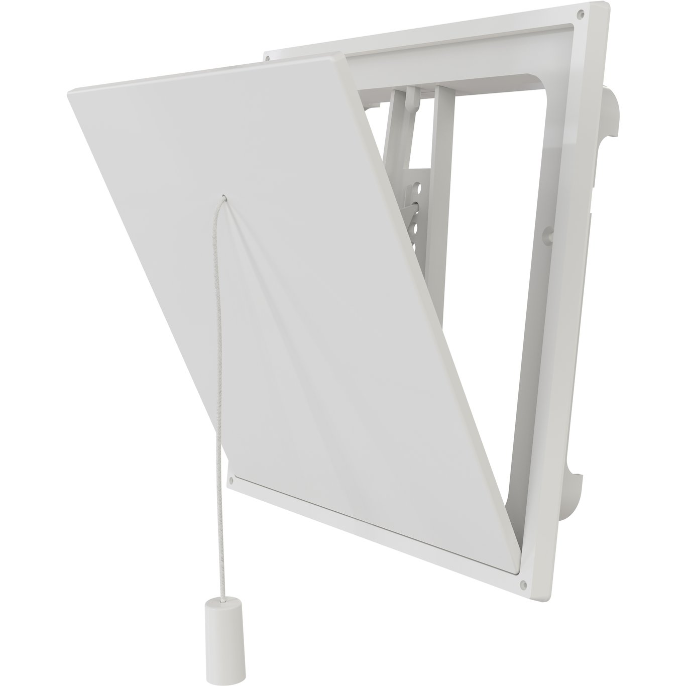 FLEXIT KLAFFVENTIL HVIT 6x6 FLEXIT KLAFFVENTIL HVIT 6x6