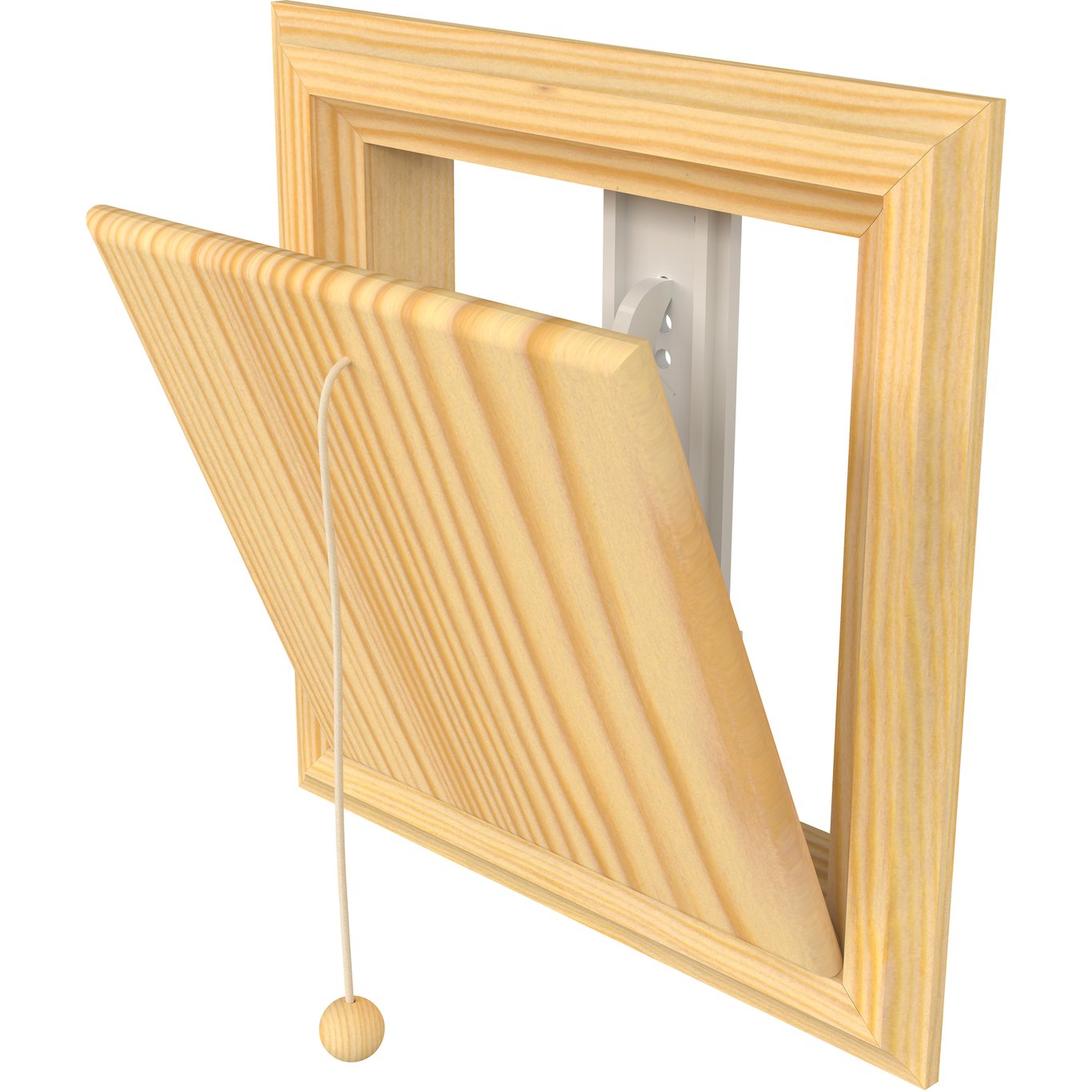 FLEXIT KLAFFVENTIL I UBEHANDLET FURU