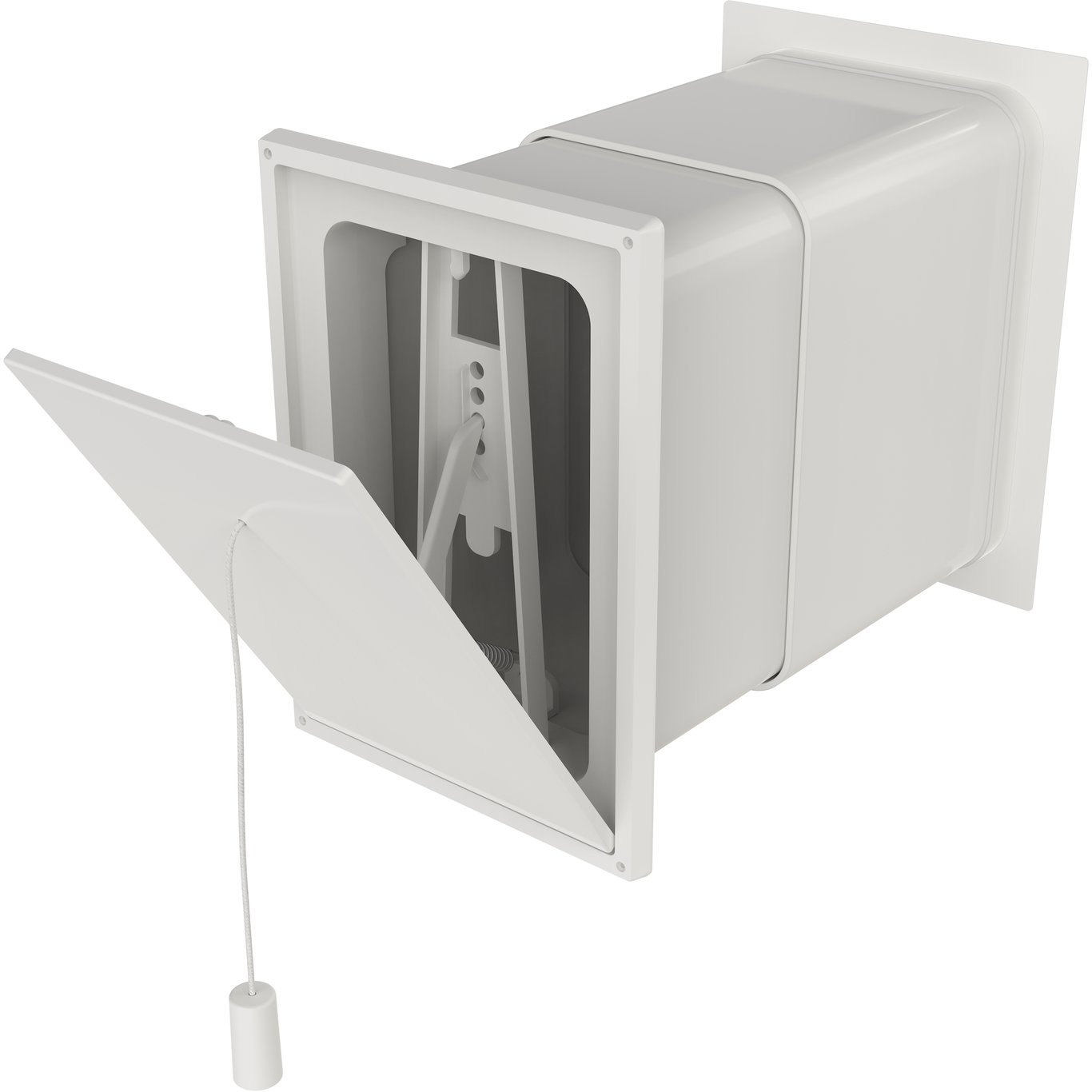 FLEXIT VEGGVENTIL 4X6 KOMPLETT HVIT FLEXIT VEGGVENTIL 4X6 KOMPLETT HVIT