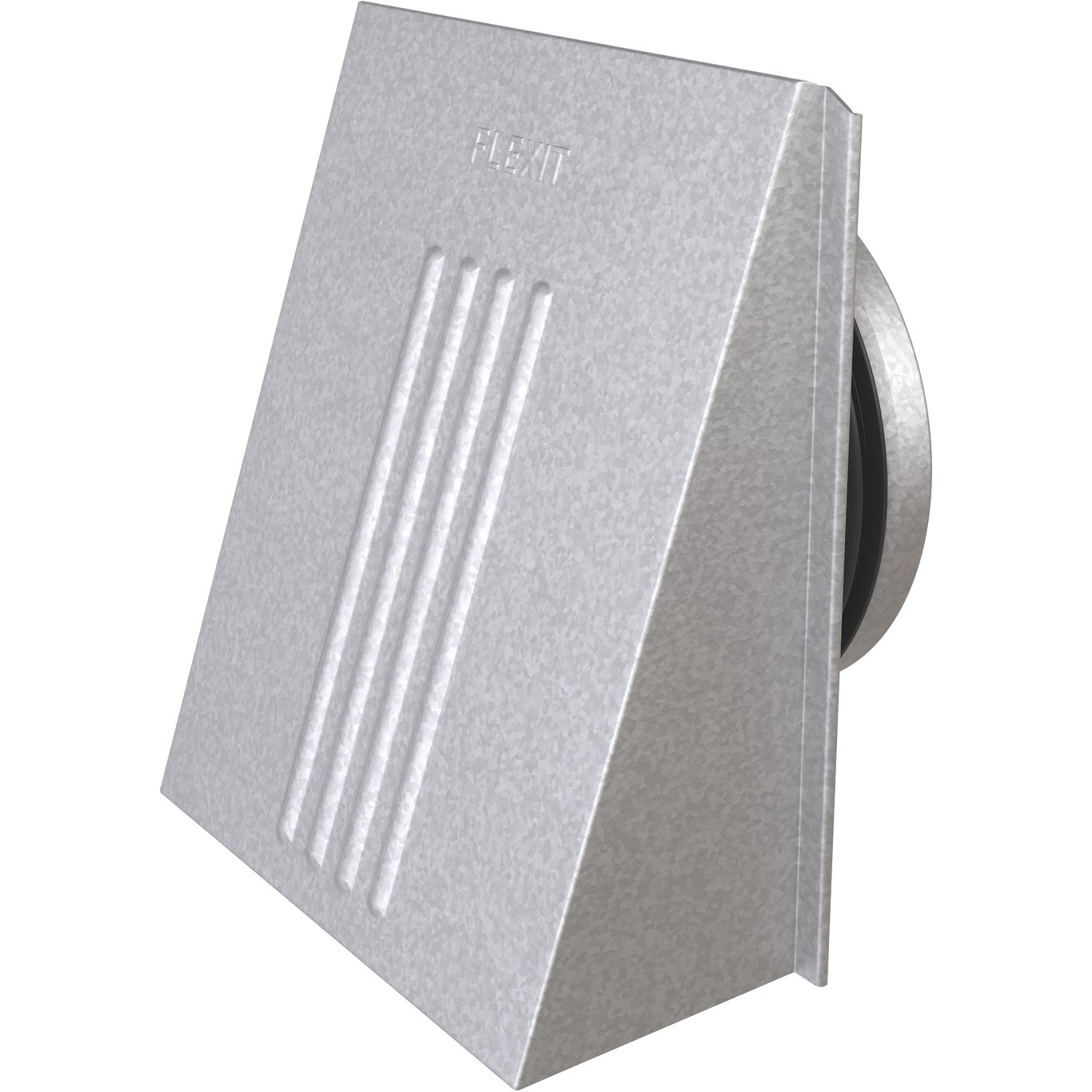 FLEXIT VENTILKAPPE M/NIPPEL STÅL 6"X6" Ø125 FLEXIT VENTILKAPPE M/NIPPEL STÅL 6"X6" Ø125