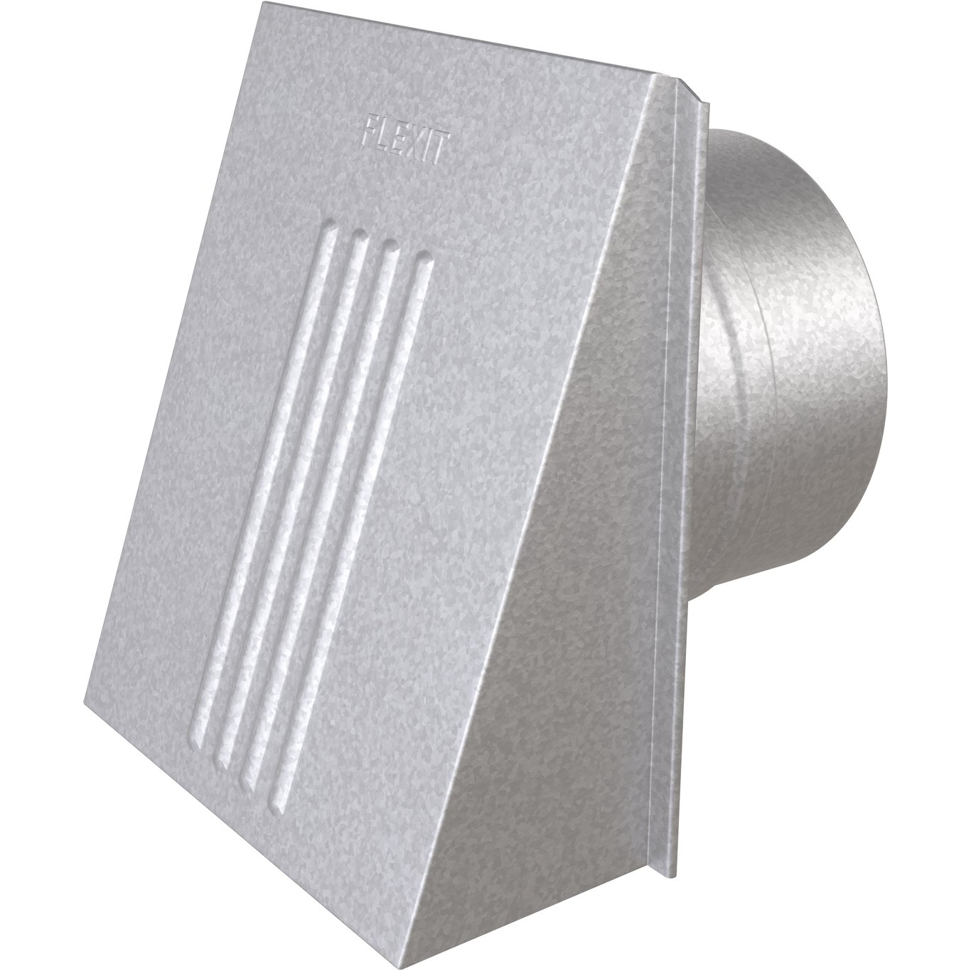 FLEXIT VENTILATORVENTIL M/KAPPE OG SPJELD 6X6" Ø125 FLEXIT VENTILATORVENTIL M/KAPPE OG SPJELD 6X6" Ø125