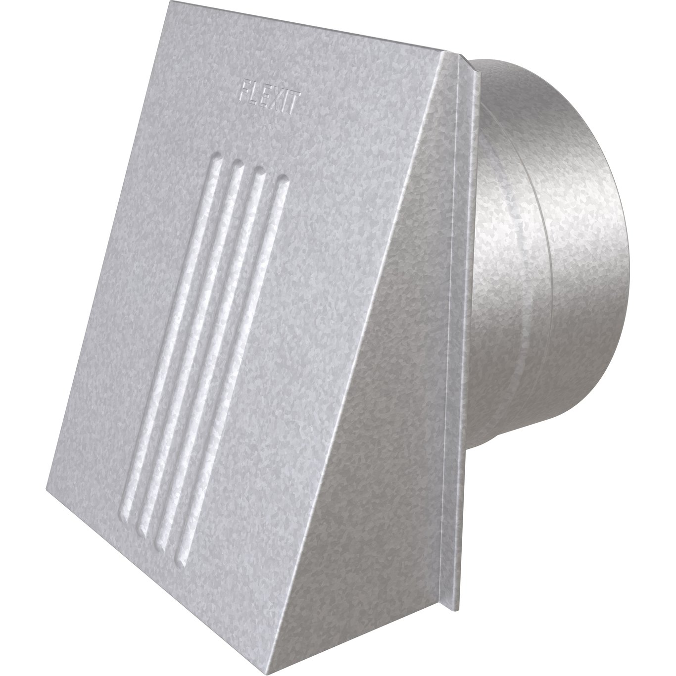 FLEXIT VENTILATORVENTIL M/KAPPE OG SPJELD 6X6" Ø150 FLEXIT VENTILATORVENTIL M/KAPPE OG SPJELD 6X6" Ø150