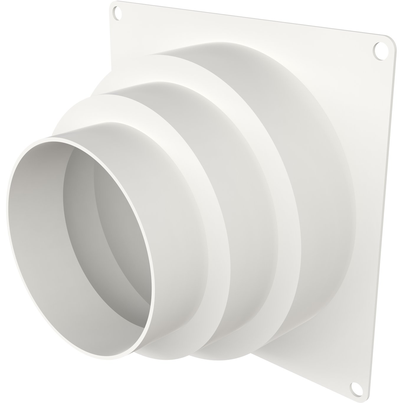 FLEXIT OVERGANGSTYKKE PLAST HVIT FLEXIT OVERGANGSTYKKE PLAST HVIT