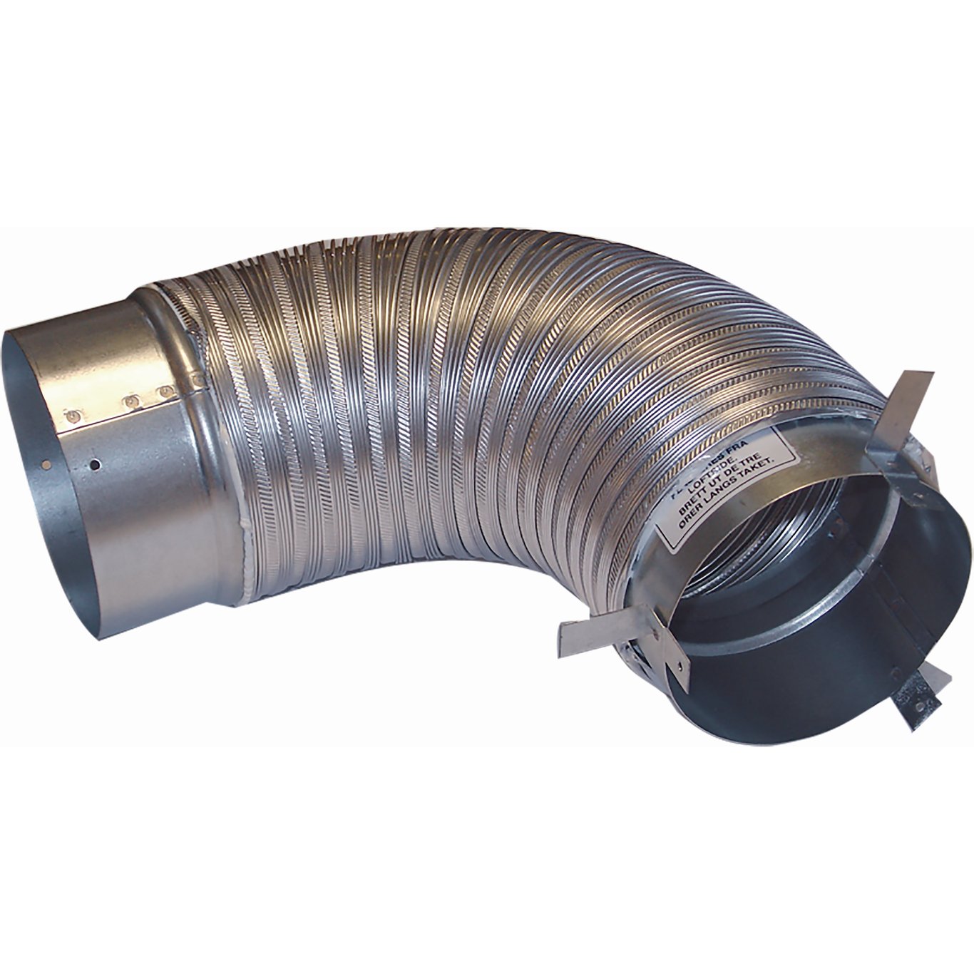 FLEXIT VENTILFESTE M/ALUKANAL 60 CM Ø125/125 FLEXIT VENTILFESTE M/ALUKANAL 60 CM Ø125/125