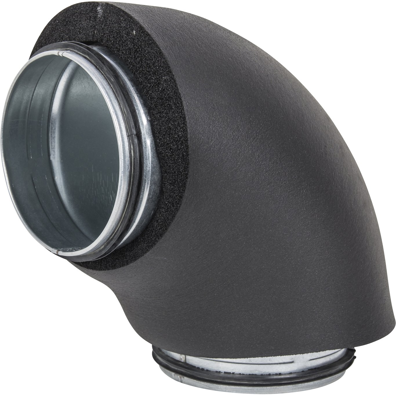 FLEXIT ISOLERT BEND 90° NIPPEL/NIPPEL T19 Ø125 FLEXIT ISOLERT BEND 90° NIPPEL/NIPPEL T19 Ø125