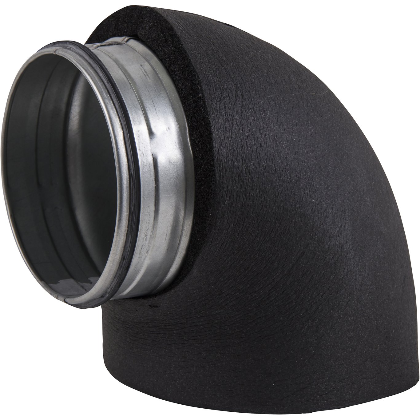 FLEXIT ISOLERT KORTBEND 90° MUFFE/NIPPEL T19 Ø160 FLEXIT ISOLERT KORTBEND 90° MUFFE/NIPPEL T19 Ø160