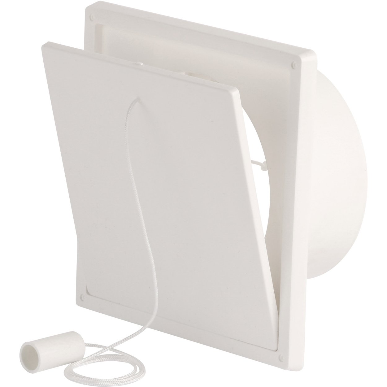 FLEXIT KLAFFVENTIL MED STUSS 100KV2 HVIT FLEXIT KLAFFVENTIL MED STUSS 100KV2 HVIT