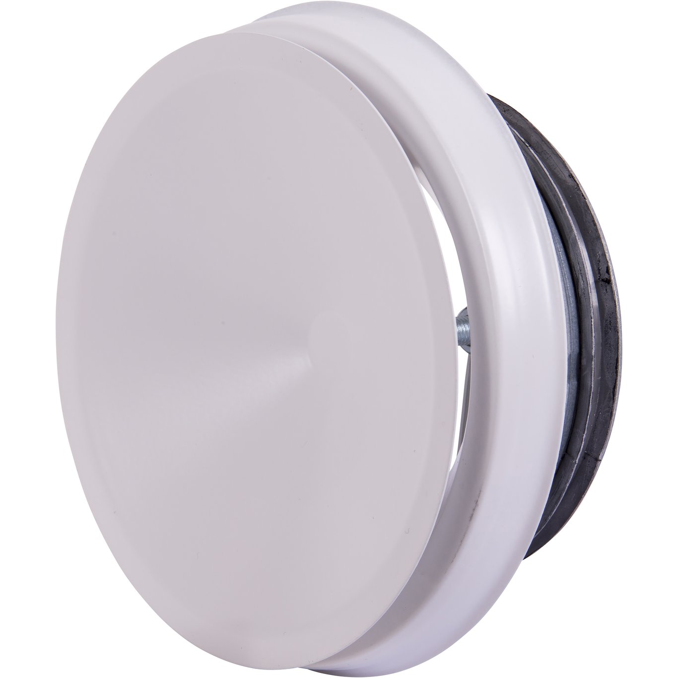 FLEXIT TILLUFTSVENTIL Ø100 STÅL HVIT