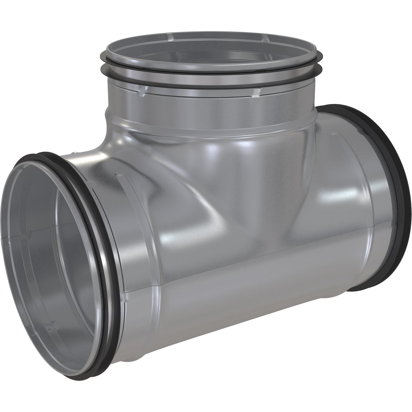 FLEXIT T-RØR M/PAKNINGER Ø160/125MM FLEXIT T-RØR M/PAKNINGER Ø160/125MM