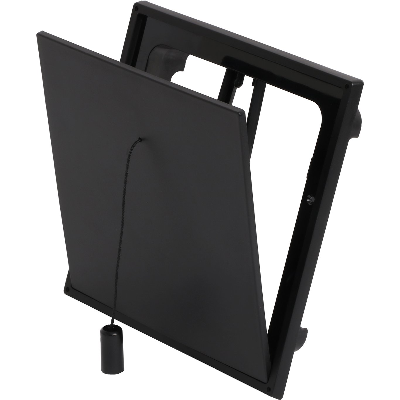 FLEXIT KLAFFVENTIL SORT PLAST 150X150 MM FLEXIT KLAFFVENTIL SORT PLAST 150X150 MM