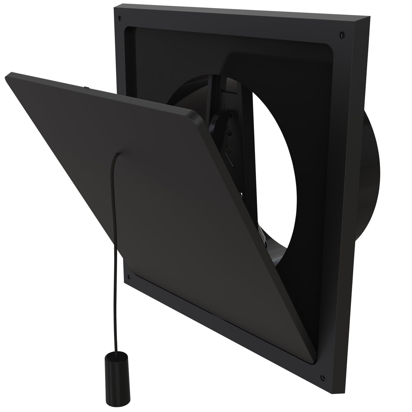 FLEXIT KLAFFVENTIL INNVENDIG 125K SORT FLEXIT KLAFFVENTIL INNVENDIG 125K SORT