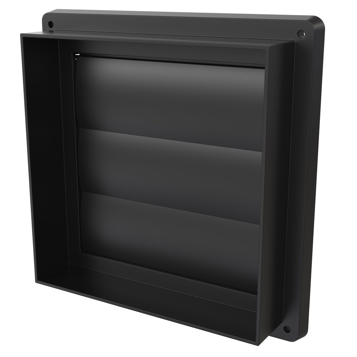 FLEXIT LAMELLVENTIL 180X180MM SORT FLEXIT LAMELLVENTIL 180X180MM SORT