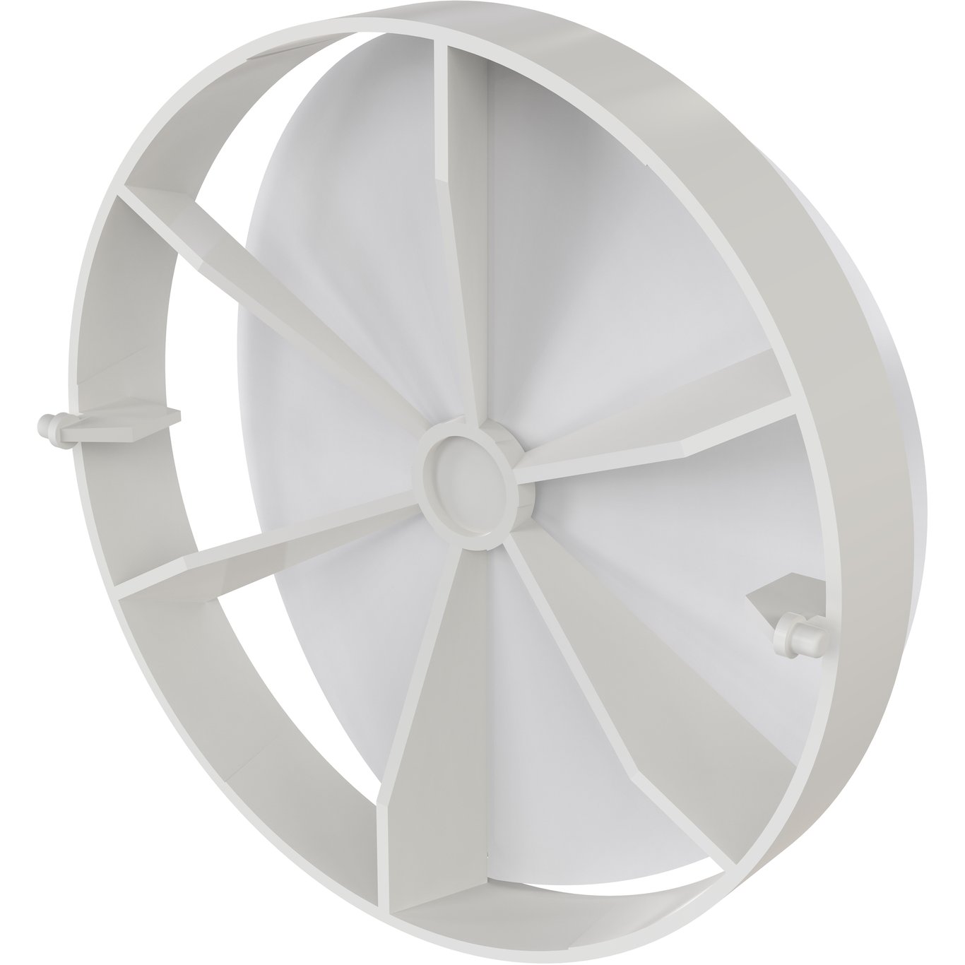 FLEXIT TILBAKESLAGSSPJELD FBD 125 HVIT FLEXIT TILBAKESLAGSSPJELD FBD 125 HVIT