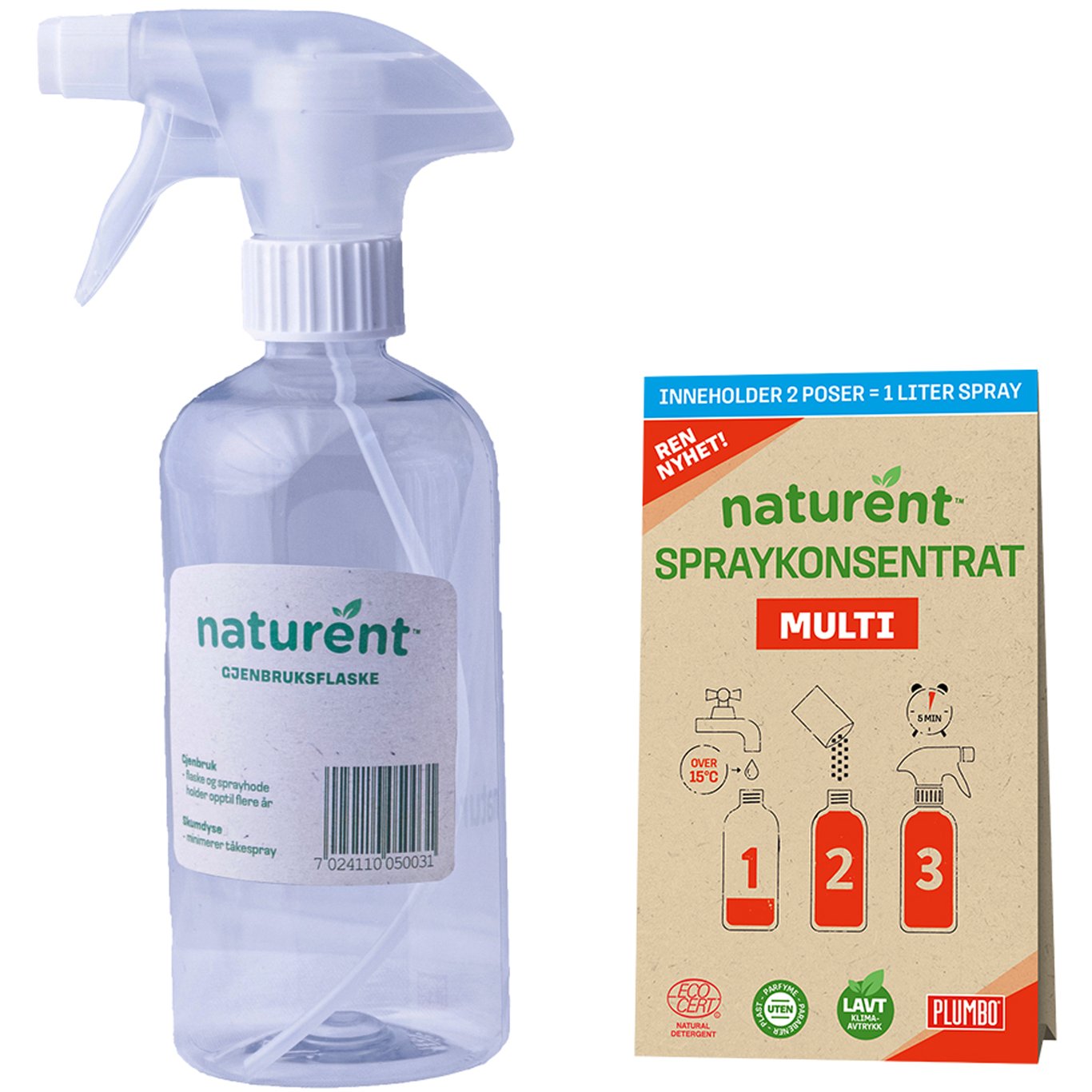 NATURENT SPRAYKONSENTRAT MULTI 500ML NATURENT SPRAYKONSENTRAT MULTI 500ML