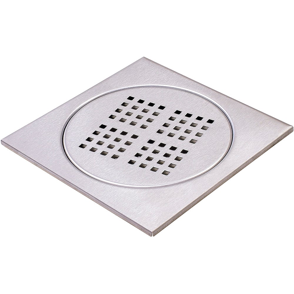 DESIGN SLUKRIST N°7 20X20 CM RUND BØRSTET STÅL DESIGN SLUKRIST N°7 20X20 CM RUND BØRSTET STÅL