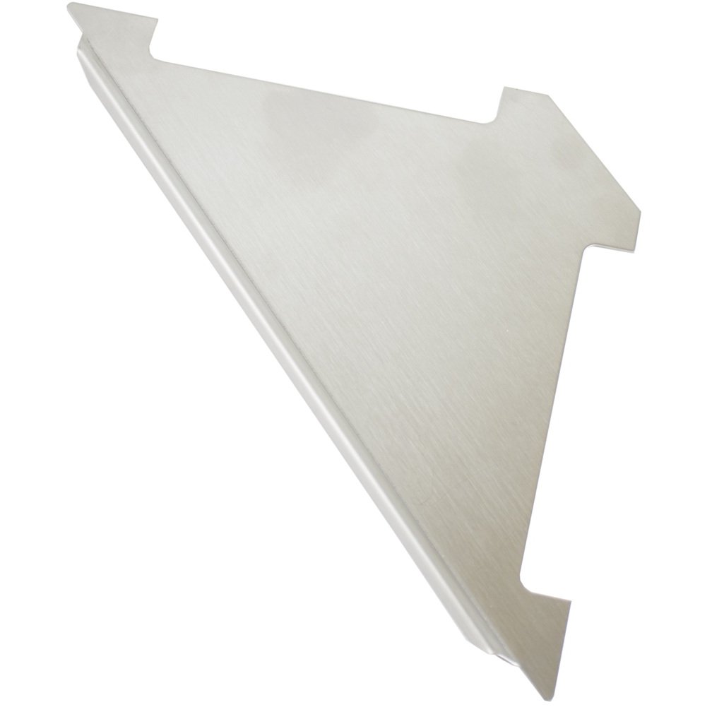 DESIGN HJØRNEHYLLE N°15 FOR DUSJ 1MM BØRSTET STÅL DESIGN HJØRNEHYLLE N°15 FOR DUSJ 1MM BØRSTET STÅL