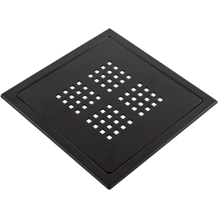 DESIGN SLUKRIST N°7 20X20 CM SORT MATT STÅL DESIGN SLUKRIST N°7 20X20 CM SORT MATT STÅL