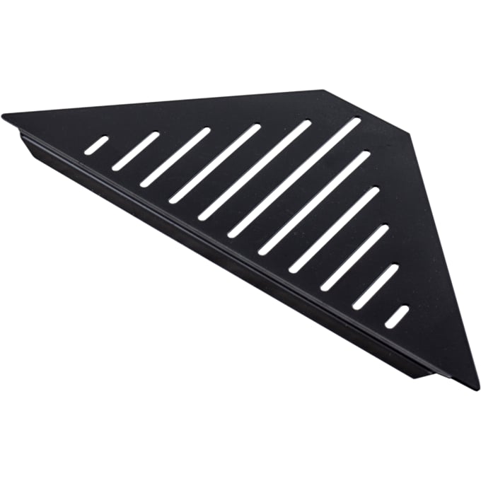 DESIGN HJØRNEHYLLE N°3 FOR DUSJ 1MM, MATT SORT DESIGN HJØRNEHYLLE N°3 FOR DUSJ 1MM, MATT SORT