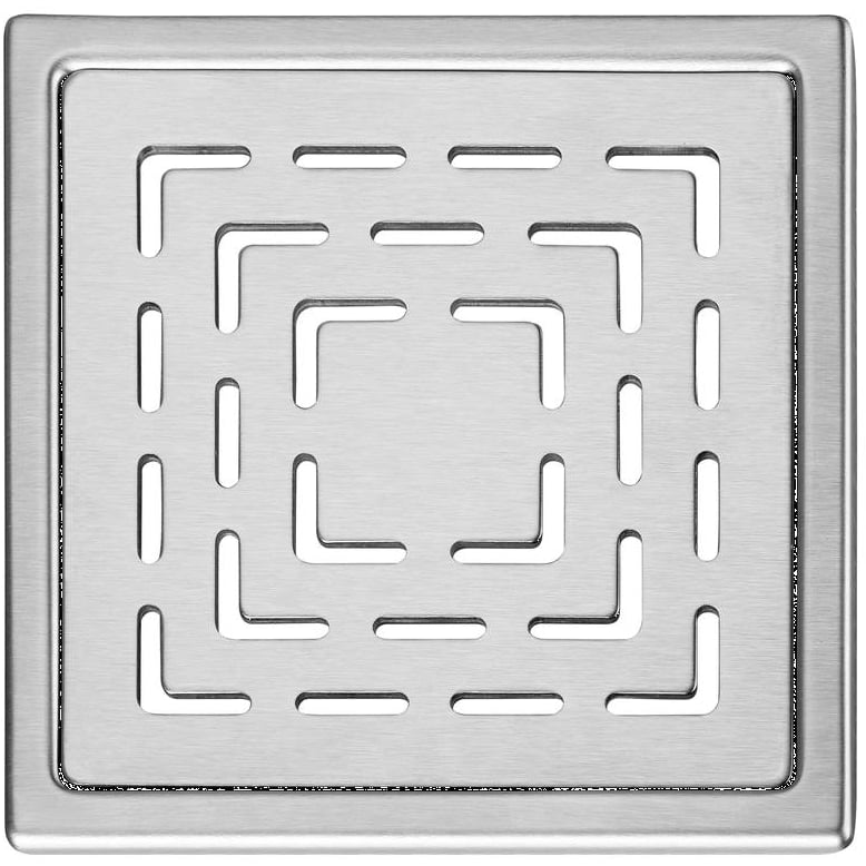 DESIGN SLUKRIST N°19 20X20 CM BØRSTET STÅL DESIGN SLUKRIST N°19 20X20 CM BØRSTET STÅL