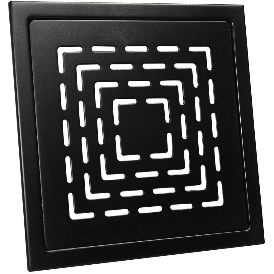 DESIGN SLUKRIST N°19 20X20 CM SORT MATT STÅL DESIGN SLUKRIST N°19 20X20 CM SORT MATT STÅL