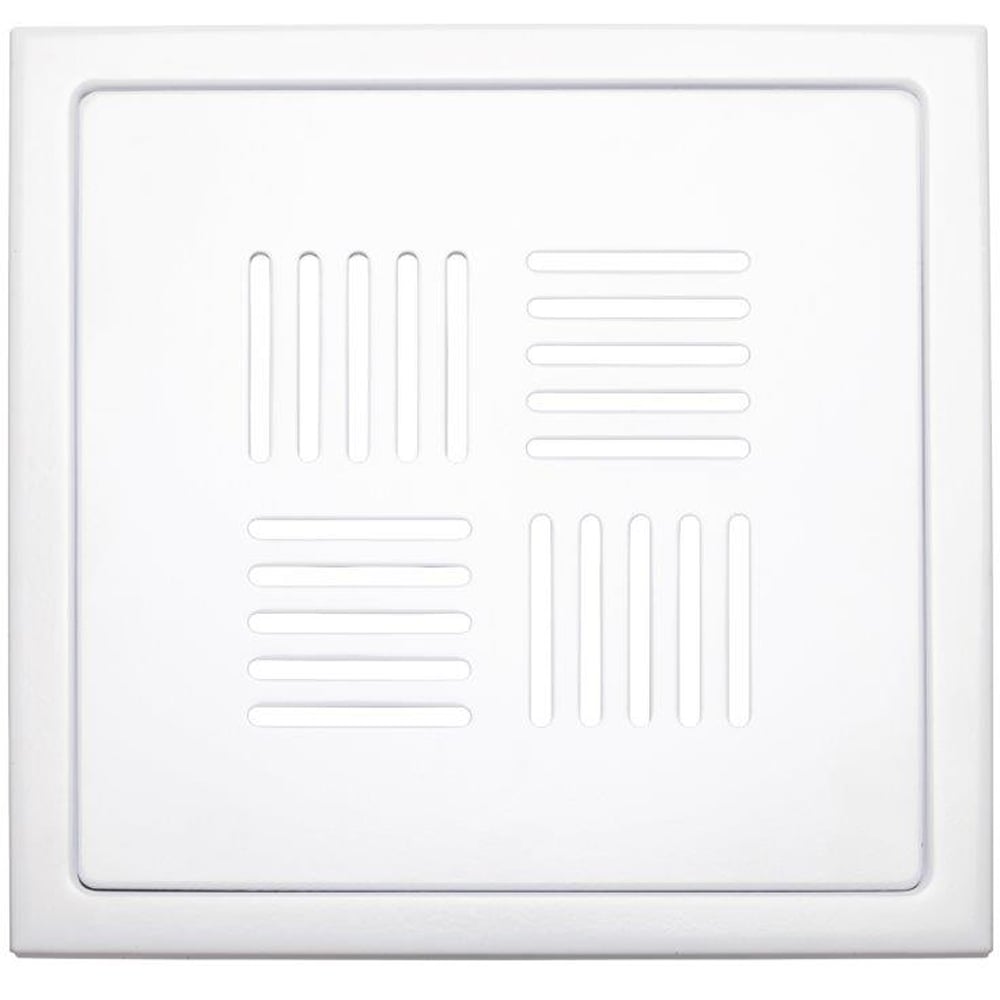 DESIGN SLUKRIST N°13 20X20CM MATT HVIT STÅL DESIGN SLUKRIST N°13 20X20CM MATT HVIT STÅL