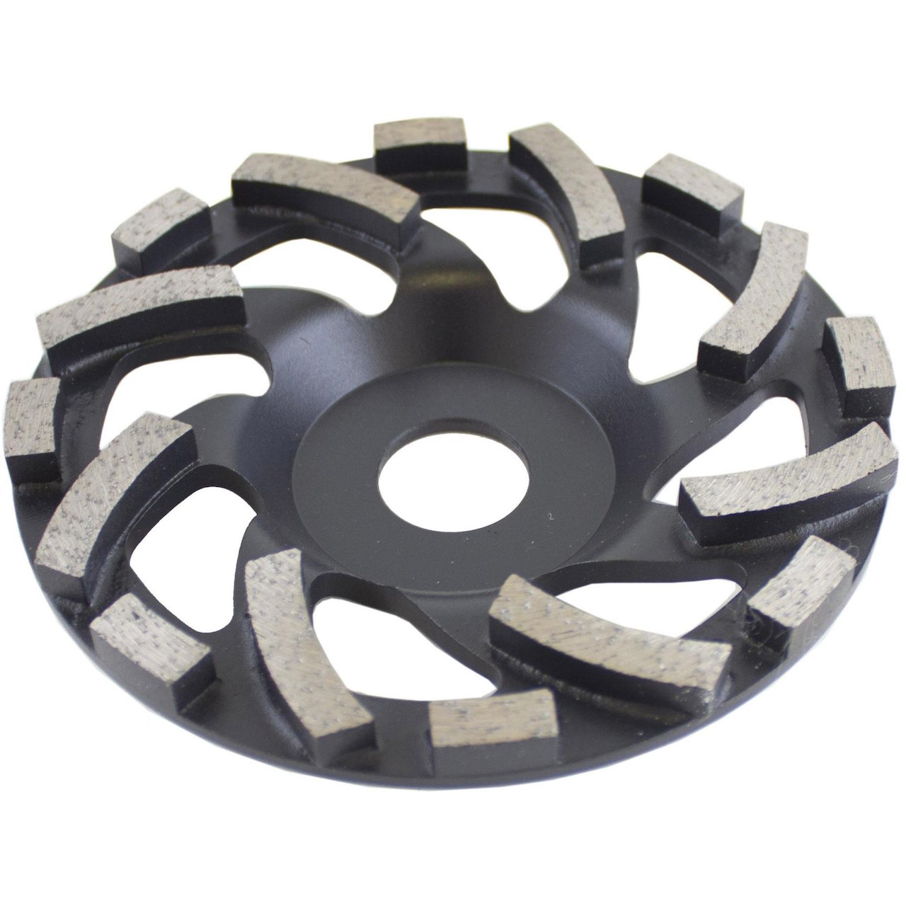 DIAMANTSLIPEKOPP TURBO Ø125 MM BOSUN PRO SORT DIAMANTSLIPEKOPP TURBO Ø125 MM BOSUN PRO SORT