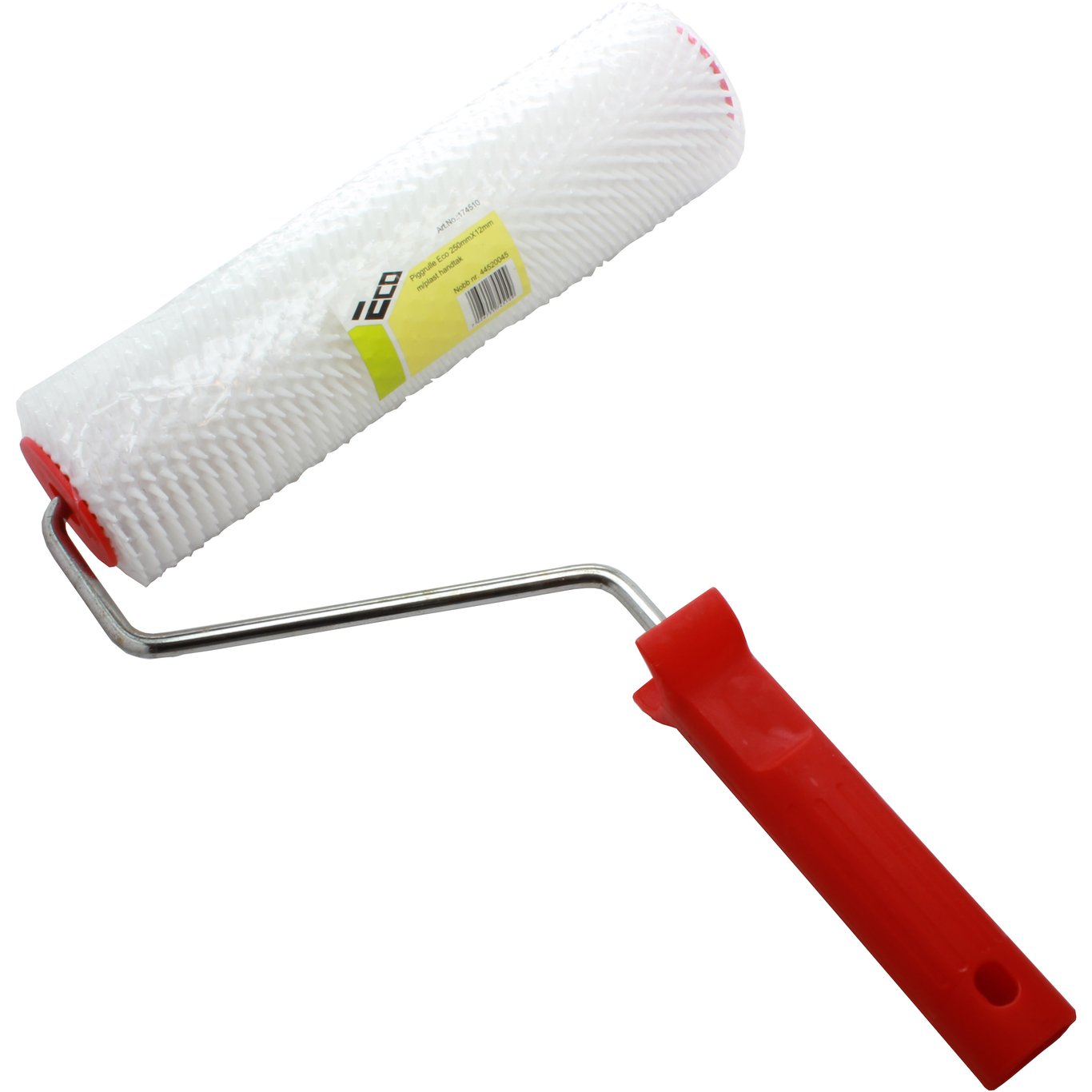 PIGGRULLE ECO M/PLAST HÅNDTAK 250MM X 12 MM PIGGRULLE ECO M/PLAST HÅNDTAK 250MM X 12 MM