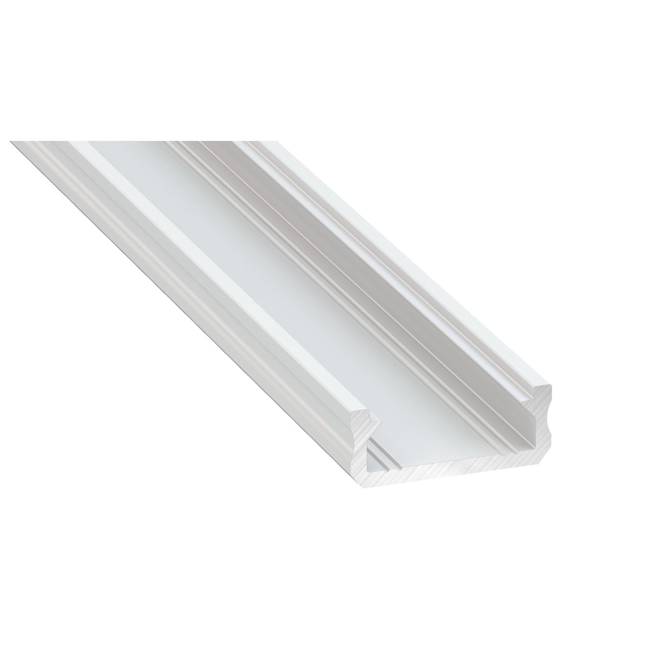 ELITECH ALU PROFIL HVIT 200X6,3X16MM INKL LOKK - ENDELOKK OG 2 KLIPS ELITECH ALU PROFIL HVIT 200X6,3X16MM INKL LOKK - ENDELOKK OG 2 KLIPS