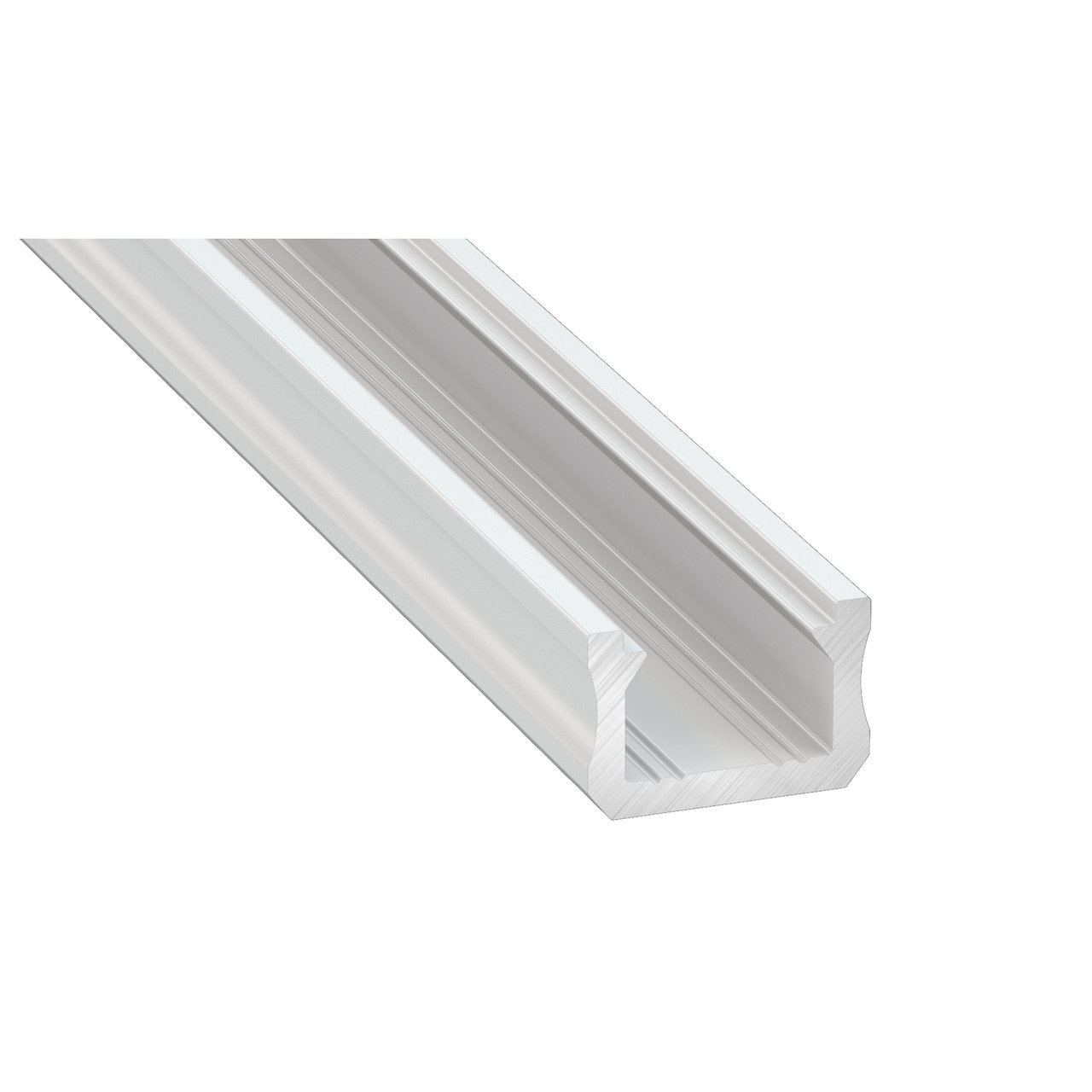 ELITECH ALU PROFIL HVIT 200X8X12MM INKL LOKK - ENDELOKK OG 2 KLIPS ELITECH ALU PROFIL HVIT 200X8X12MM INKL LOKK - ENDELOKK OG 2 KLIPS