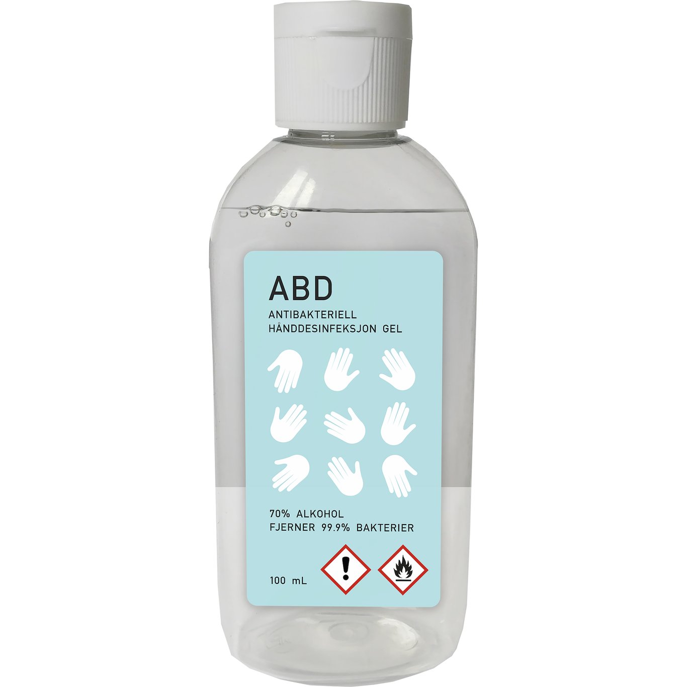 ABD HÅNDDESINFEKSJON GEL 0,1L ABD HÅNDDESINFEKSJON GEL 0,1L