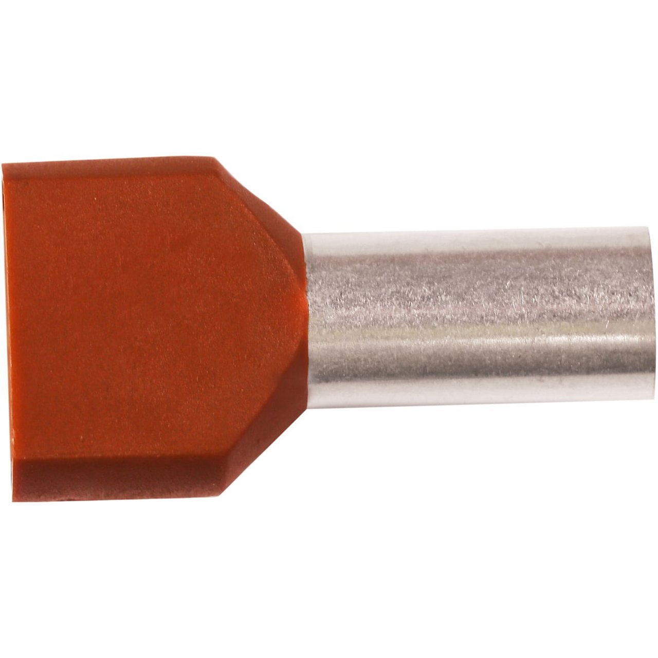 ELITECH ENDEHYLSE ISOLERT DOBBEL10MM2 14MM RØD 10STK