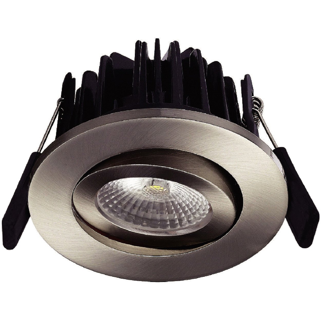 DOWNLIGHT AURORA COB LED 8W 2700K BØRSTET STÅL DOWNLIGHT AURORA COB LED 8W 2700K BØRSTET STÅL
