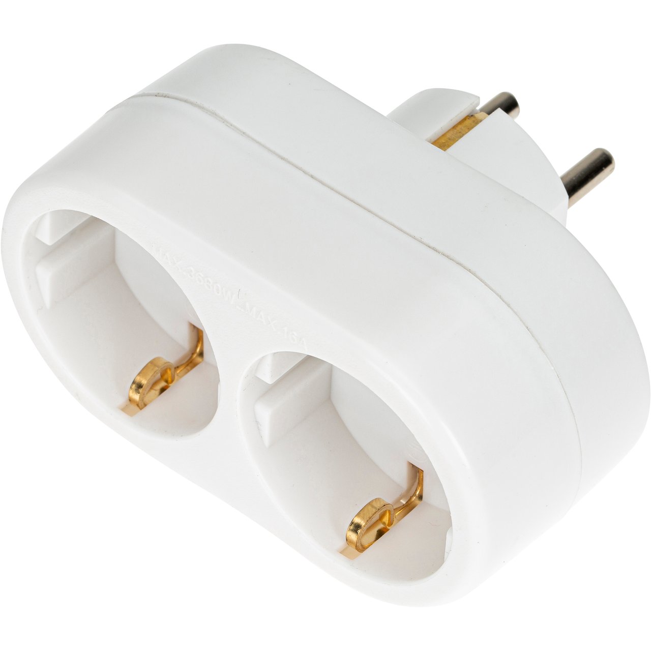 STØPSEL M/JORD DOBBEL STØPSEL M/JORD DOBBEL