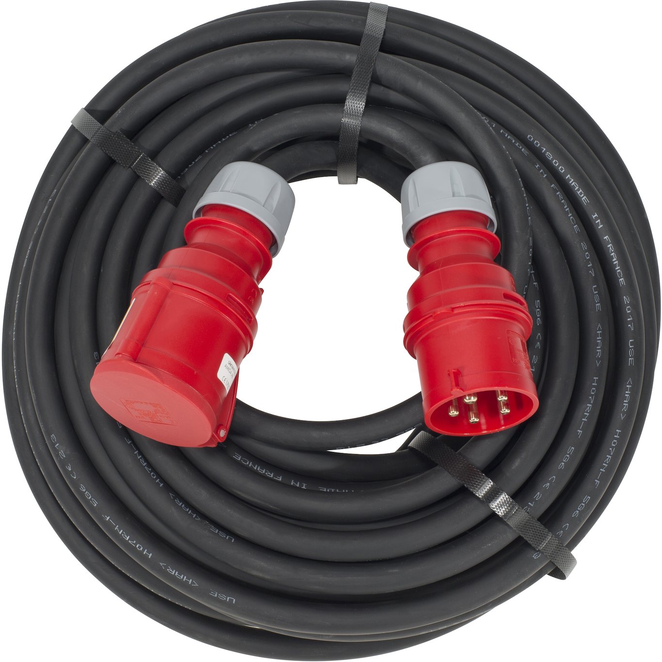 SKJØTEKABEL H07RN-F 5X6 32AMP. 400V 432-6 25METER SKJØTEKABEL H07RN-F 5X6 32AMP. 400V 432-6 25METER