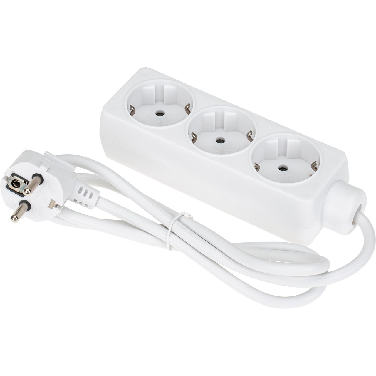 3-VEIS M/JORD 3M HVIT 3-VEIS M/JORD 3M HVIT