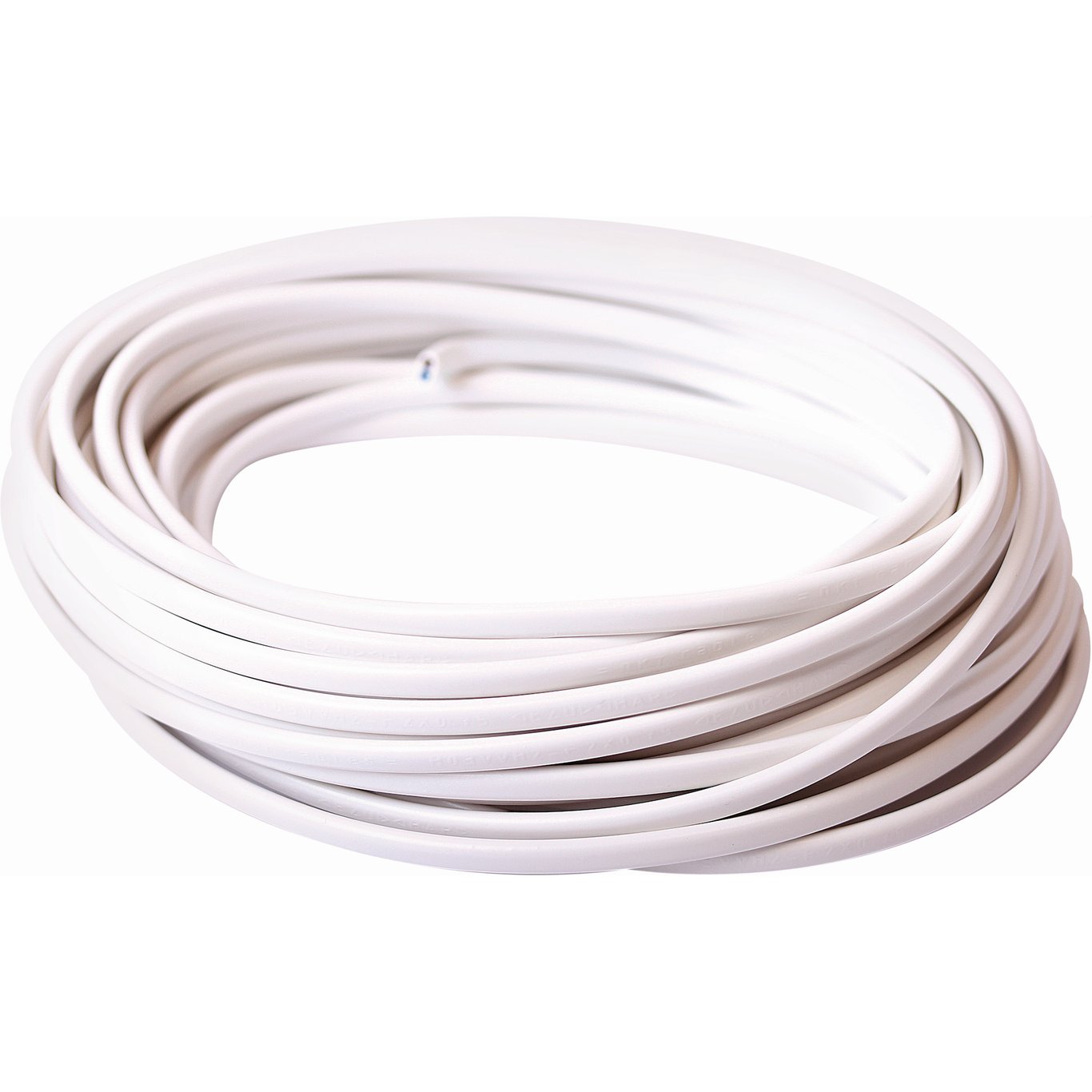 LAMPETTLEDNING PL 2X0.75MM2 10M HVIT LAMPETTLEDNING PL 2X0.75MM2 10M HVIT