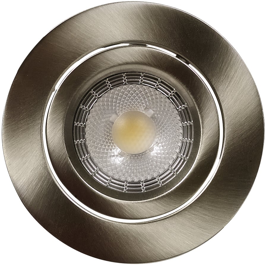 TREND LYCKE DOWNLIGHTS COB LED 6W, BØRSTET STÅL TREND LYCKE DOWNLIGHTS COB LED 6W, BØRSTET STÅL