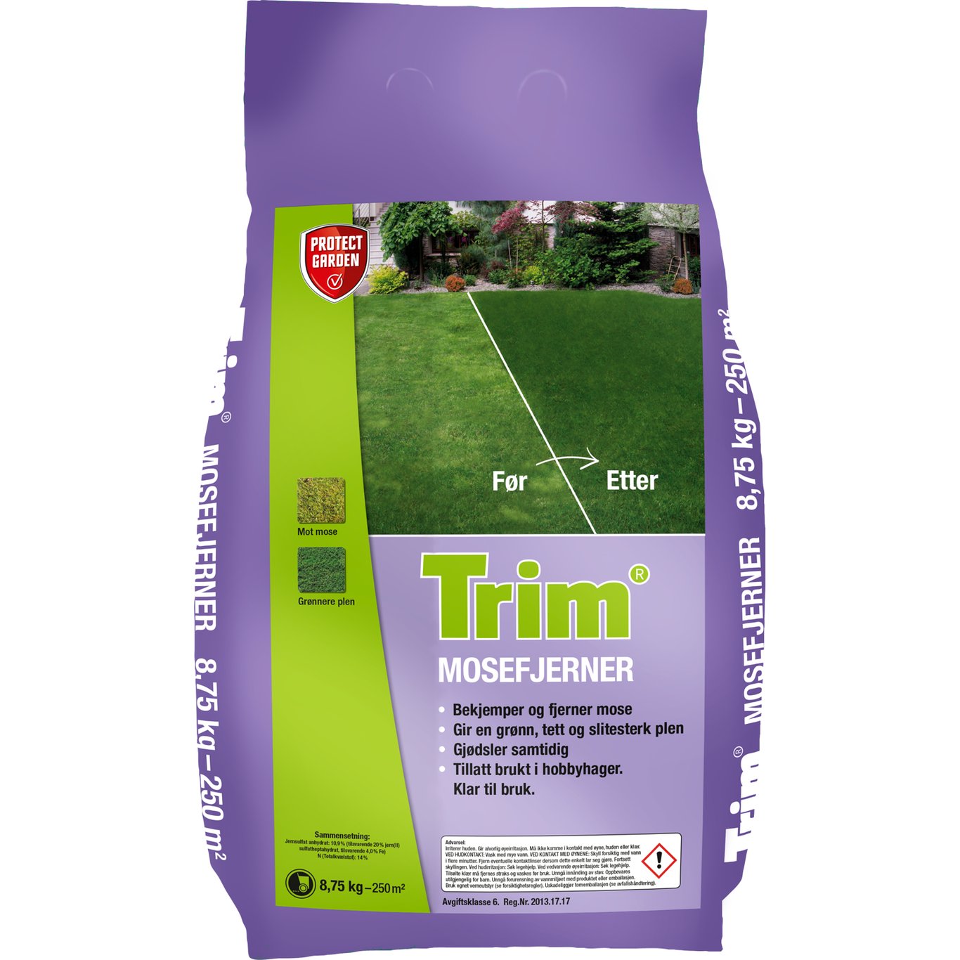 TRIM MOSEFJERNER 8,75 KG TRIM MOSEFJERNER 8,75 KG