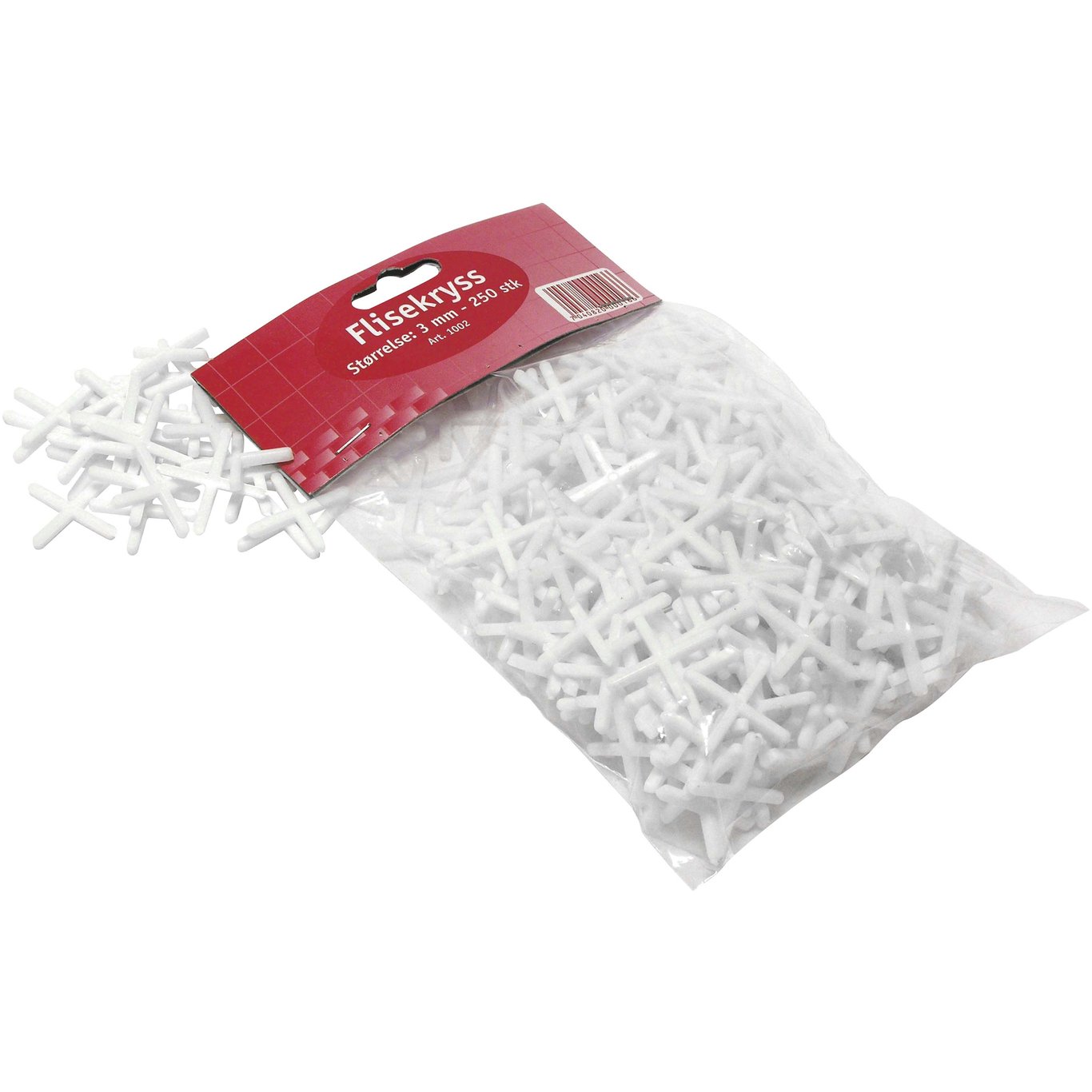 FLISEKRYSS 2MM 250STK FLISEKRYSS 2MM 250STK