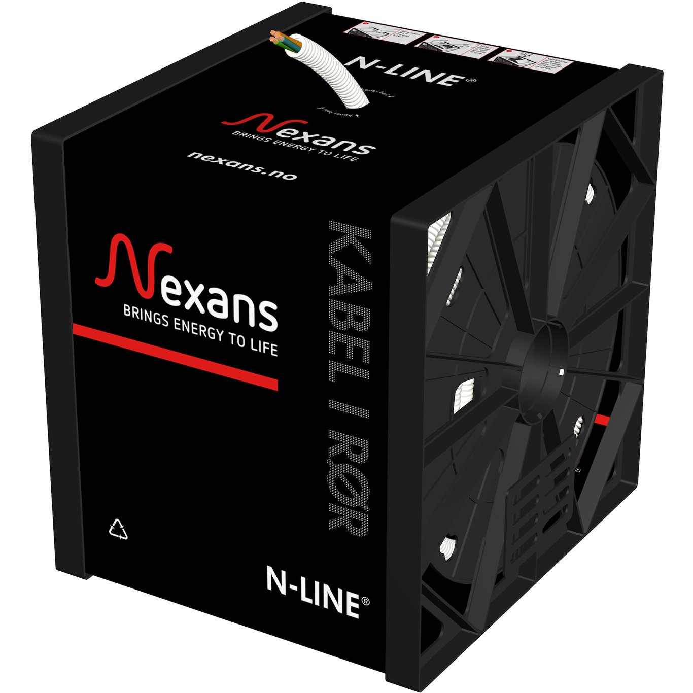 NEXANS N-LINE FX90 DOWNLIGHTKABEL I RØR 2X1.5MM2 - 100M NEXANS N-LINE FX90 DOWNLIGHTKABEL I RØR 2X1.5MM2 - 100M