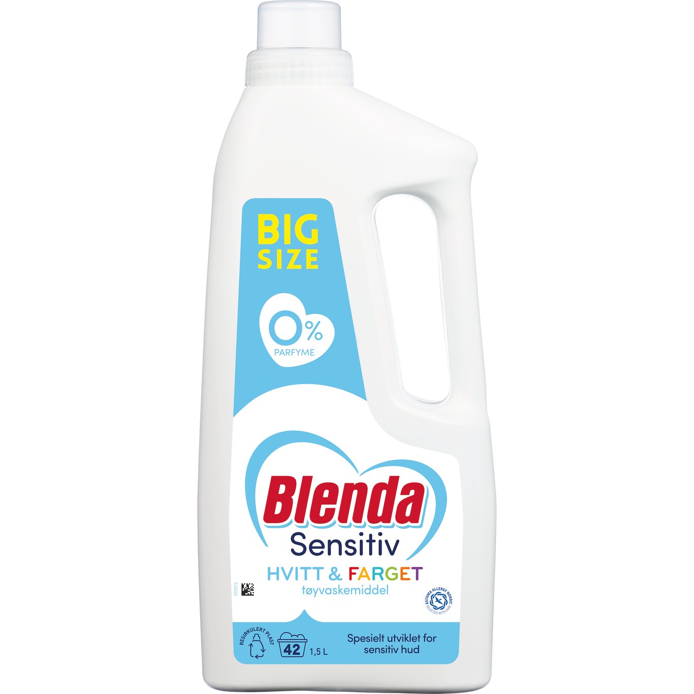 BLENDA TØYVASK SENSITIVE FLYTENDE 1,5L BLENDA TØYVASK SENSITIVE FLYTENDE 1,5L