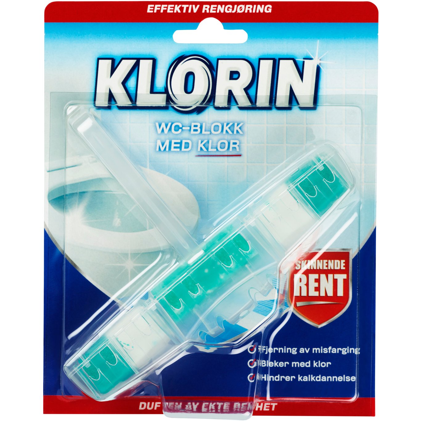 KLORIN WC-BLOKK MED KLOR 40G KLORIN WC-BLOKK MED KLOR 40G