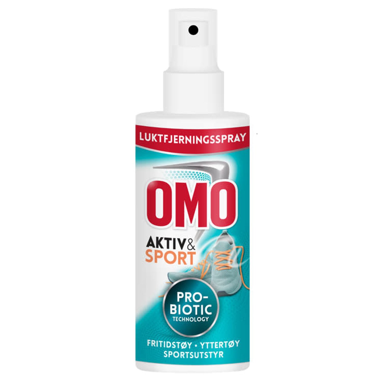 OMO AKTIV & SPORT LUKTFJERNINGSSPRAY 150ML OMO AKTIV & SPORT LUKTFJERNINGSSPRAY 150ML