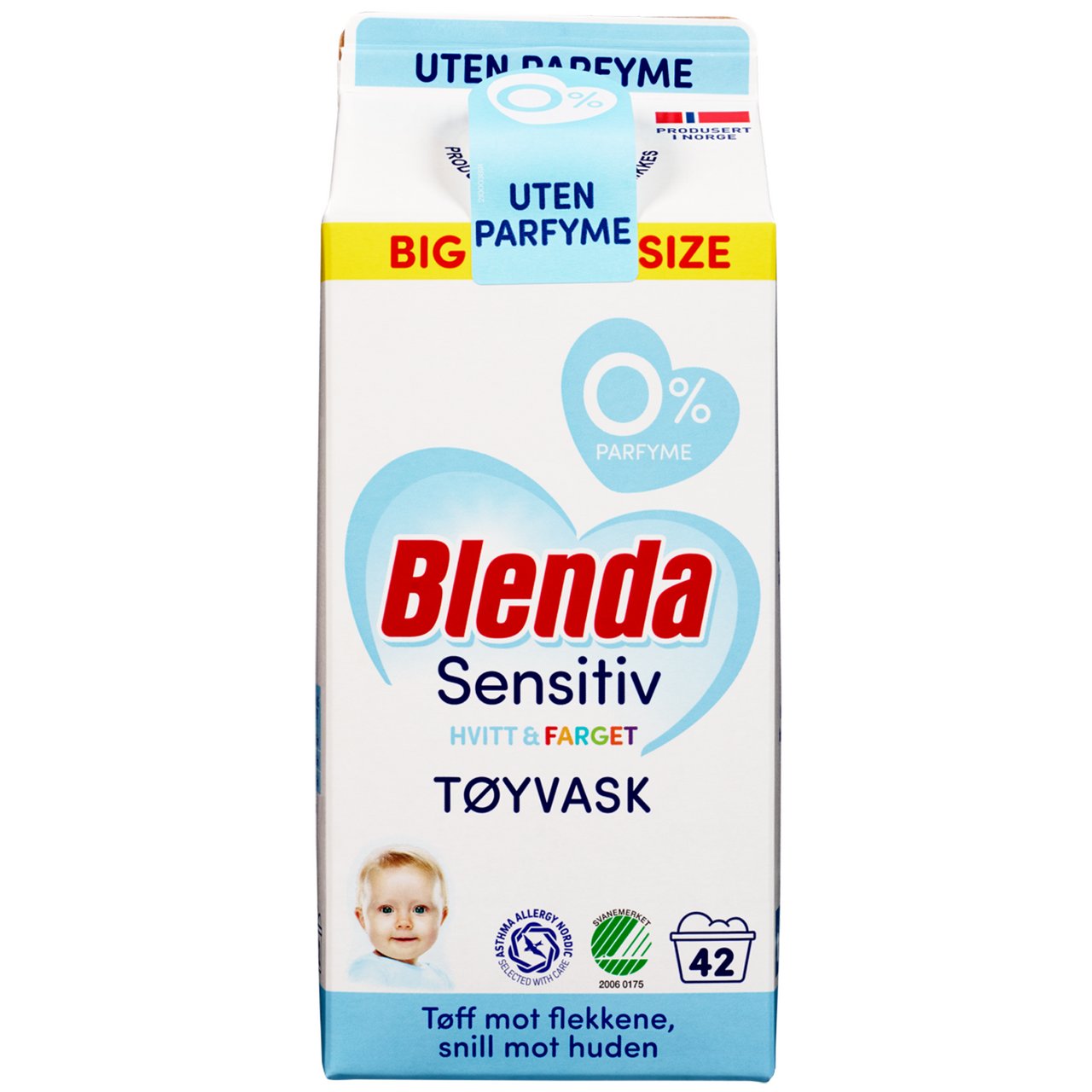 BLENDA SENSITIV HVITT & FARGET 1,5L
