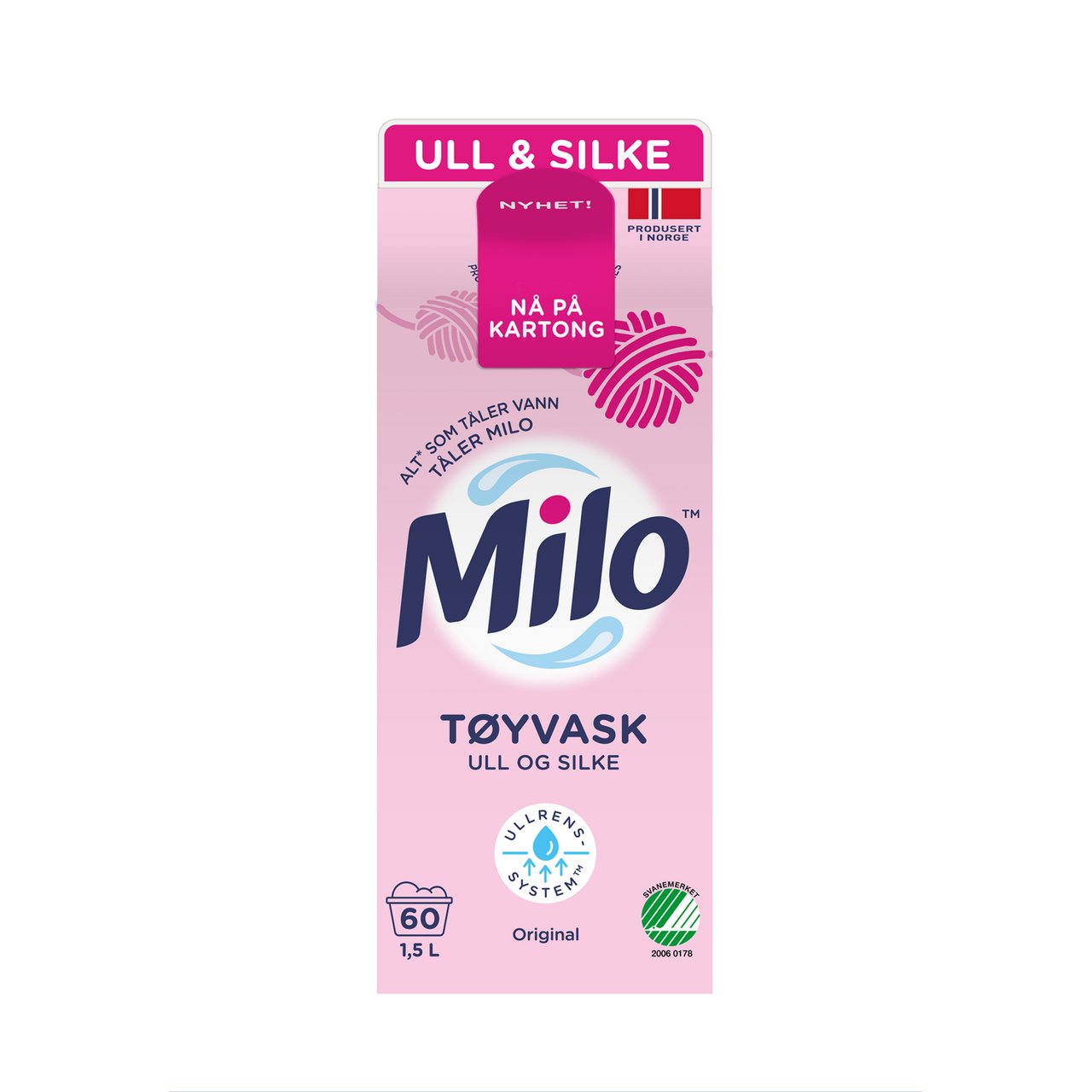 MILO TØYVASK 1,5L MILO TØYVASK 1,5L